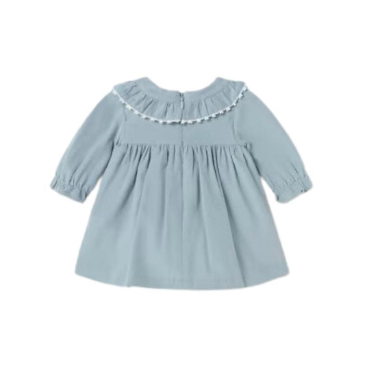 Blue Corduroy Dress for Baby