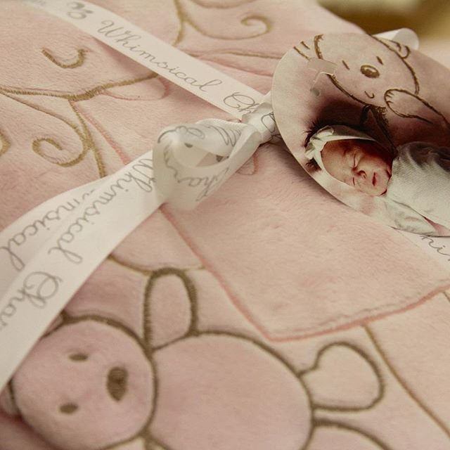 Doll Embroidered Blanket for Stroller