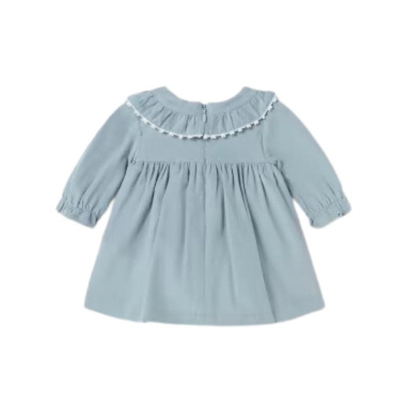 Blue Corduroy Dress for Baby
