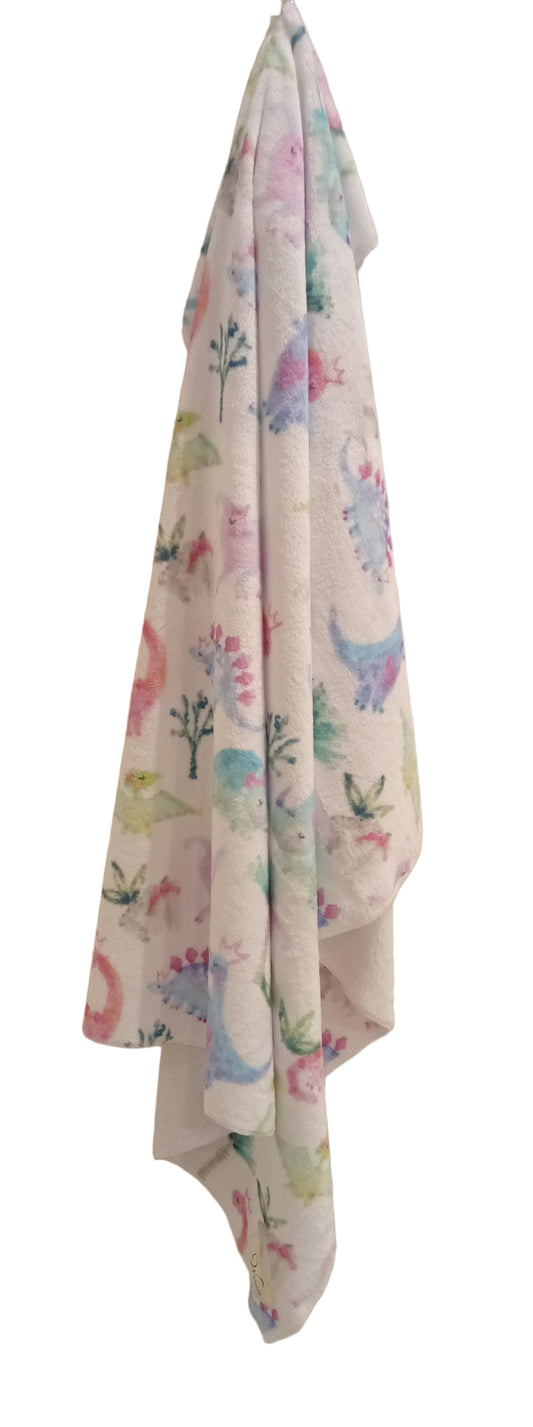 Princess Dino Blanket for Stroller