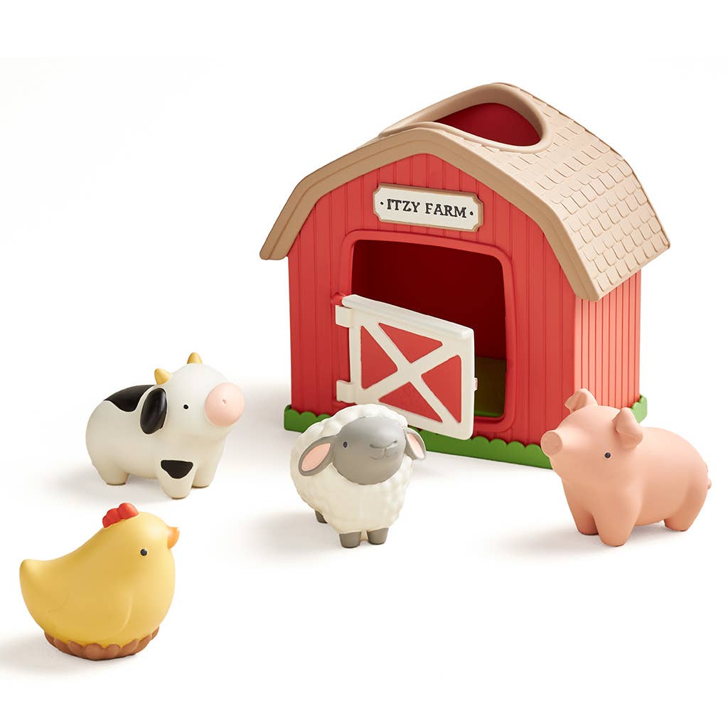 Play Barn Toys with Farm Animals