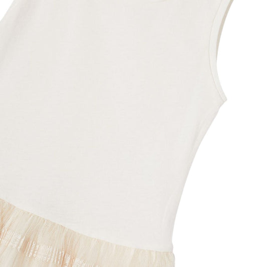 Sweater Dress with Tulle Skirt for Toddler