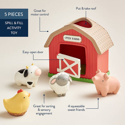 Play Barn Toys with Farm Animals