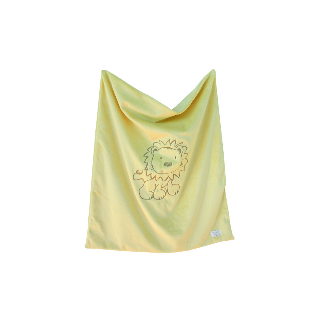 Baby Blanket | Lion Embroidered