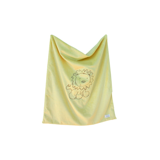 Baby Blanket | Lion Embroidered