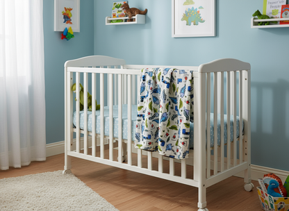 Newborn Baby Blanket | Dinosaur