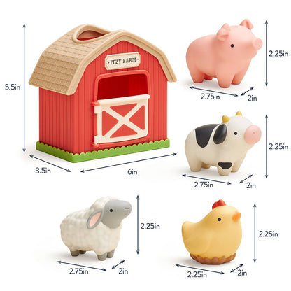 Play Barn Toys with Farm Animals