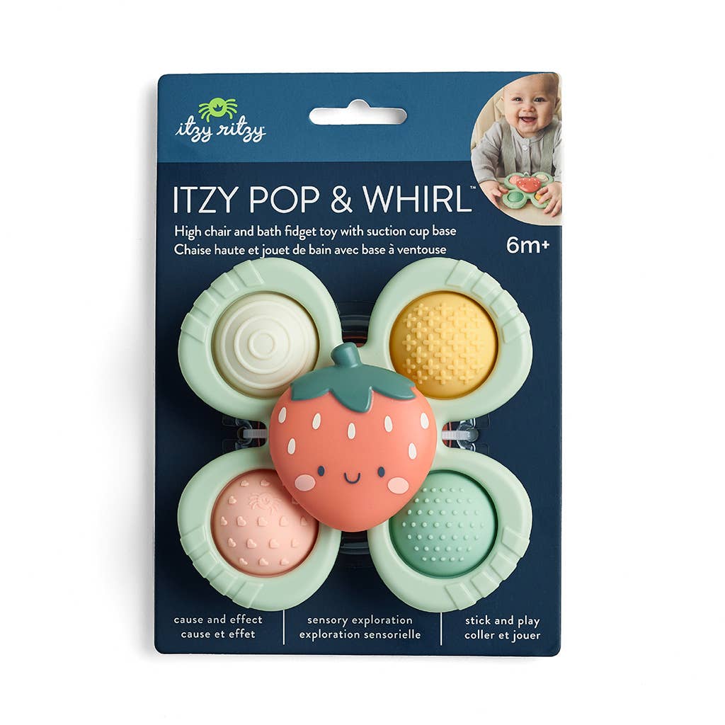 Pop & Whirl Fidget Toy for Bath and Travel