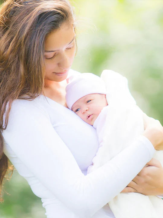 Baby Embraced with a Hug